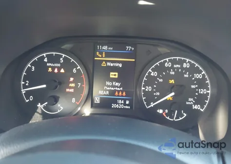 2025 Nissan Altima S Fwd из США, поврежденный, VIN 1N4BL4BV6SN325974